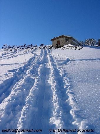 Photography titled "paysage d'hiver en…" by Emmanuelle Scarnato Belbenoit, Original Artwork