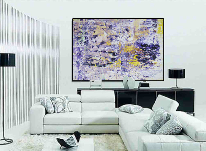 Painting titled "Path to the Light" by Dmitri Matkovsky, Original Artwork, Acrylic