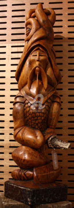 Samouraï 雕塑, 33.5x9.8 in