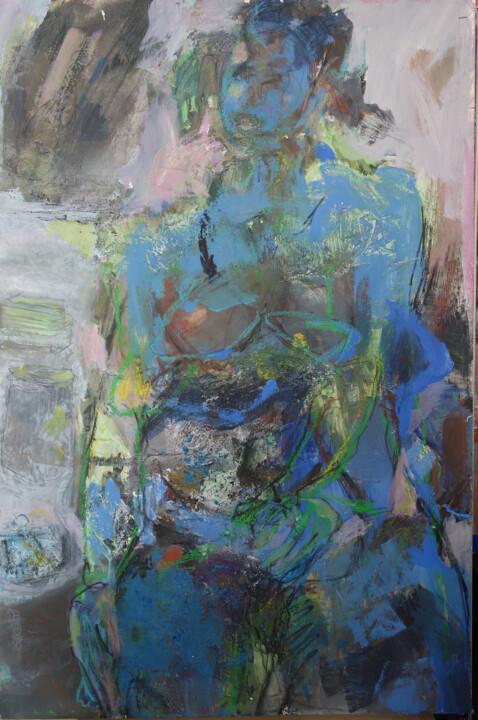 Peinture intitulée "Chakras" par Catherine Monmarson, Œuvre d'art originale, Acrylique