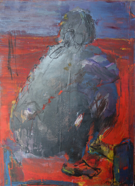 Peinture intitulée "100x73.jpg" par Catherine Monmarson, Œuvre d'art originale