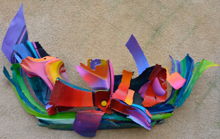 Embarquement estival 雕塑, 33.1x54.3 in