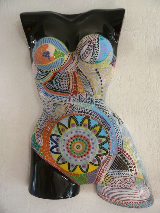 Sculpture intitulée "Beach Style" par Lapiche, Œuvre d'art originale