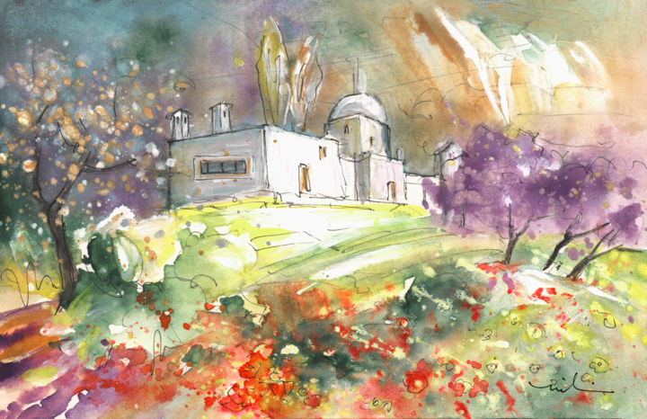 A Finca In Turre 01 绘画, 5.1x8.3 in
