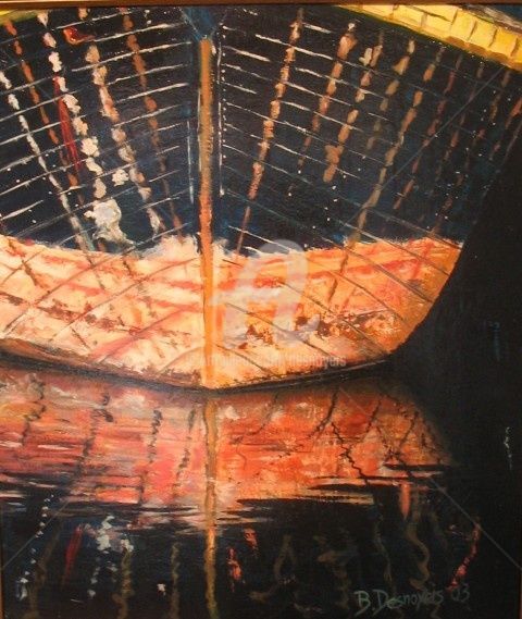 Peinture intitulée "MICHEL PATRICK" par Desnoyers, Œuvre d'art originale, Acrylique