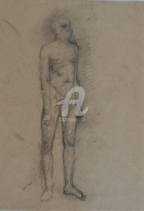 Tekening getiteld "Drawing 1" door Yuliana Vladova, Origineel Kunstwerk