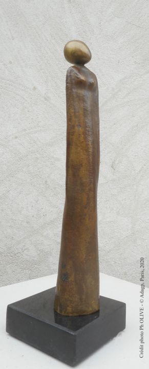 雕塑,  13x3.7 in 