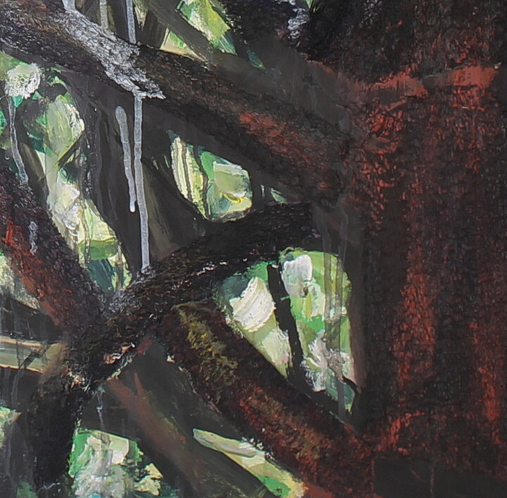 Artwork's surface or texture