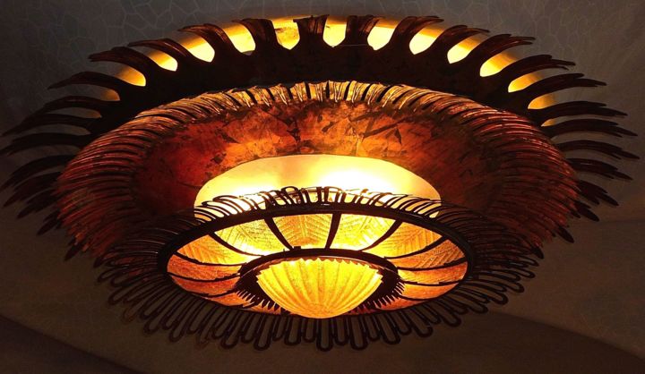 Photographie intitulée "Luminaire" par Jean Paul Rosso, Œuvre d'art originale