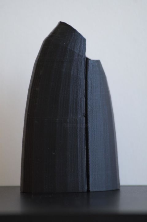 Sculpture titled "Protection" by Georgi Uzunov, Original Artwork, Plastic