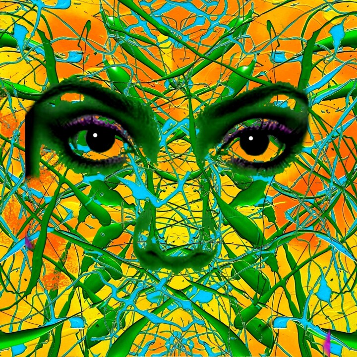绘画,  23.6x23.6 in 