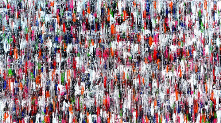 Painting titled "All In #34" by Carla Sá Fernandes, Original Artwork, Oil