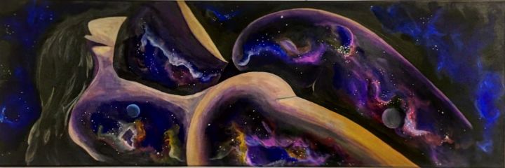 Painting titled "Sans titre" by Cococola, Original Artwork, Acrylic