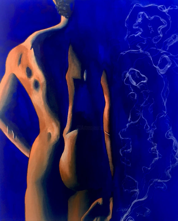 Painting titled "Spleen" by Cococola, Original Artwork, Acrylic