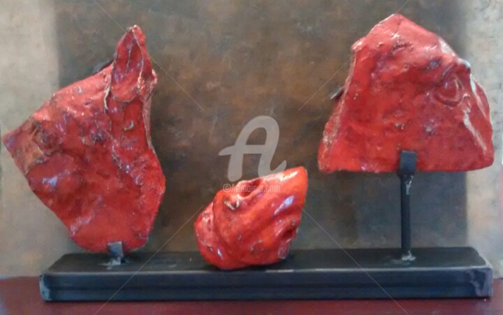 Sculpture intitulée ""équi-libre" gros p…" par Véronique Soitel, Œuvre d'art originale