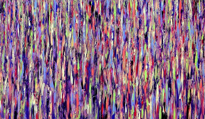 Painting titled "All In #23" by Carla Sá Fernandes, Original Artwork, Oil