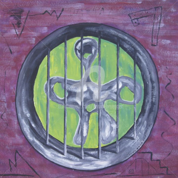 绘画,  29.5x29.5 in 