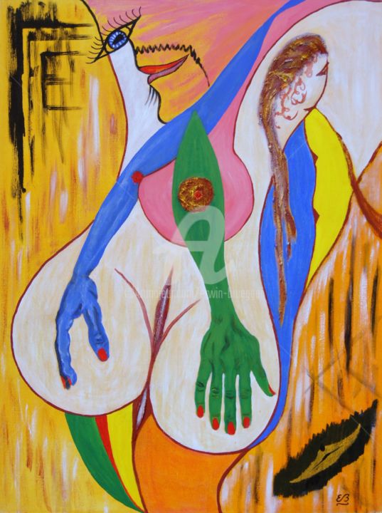 Les autres c'est nous 绘画, 31.5x23.6 in
