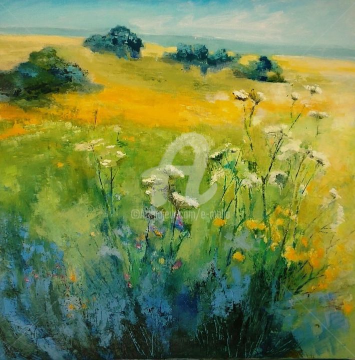 "Les carottes sauvages"  80x80