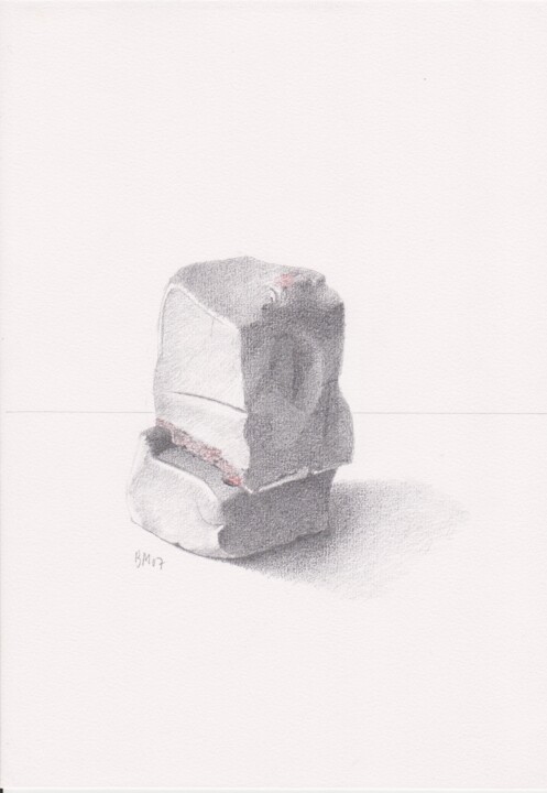 Drawing titled "clay-15.jpg" by Beat Mundwiler, Original Artwork