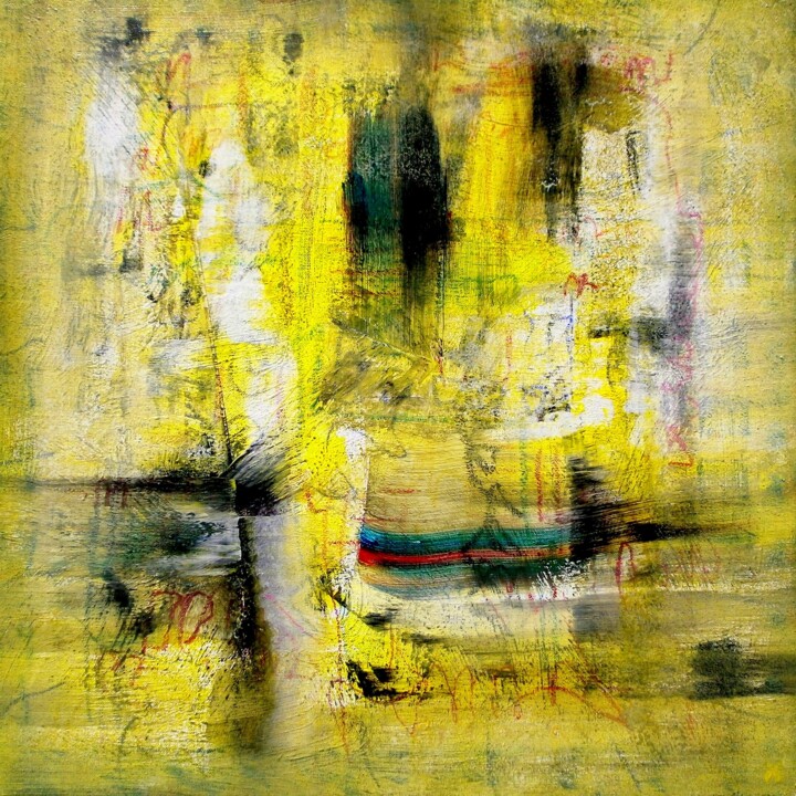 Peinture intitulée "Champ Lexical (Lexi…" par Davidian Gotis Abstraction Abstraite, Œuvre d'art originale, Acrylique