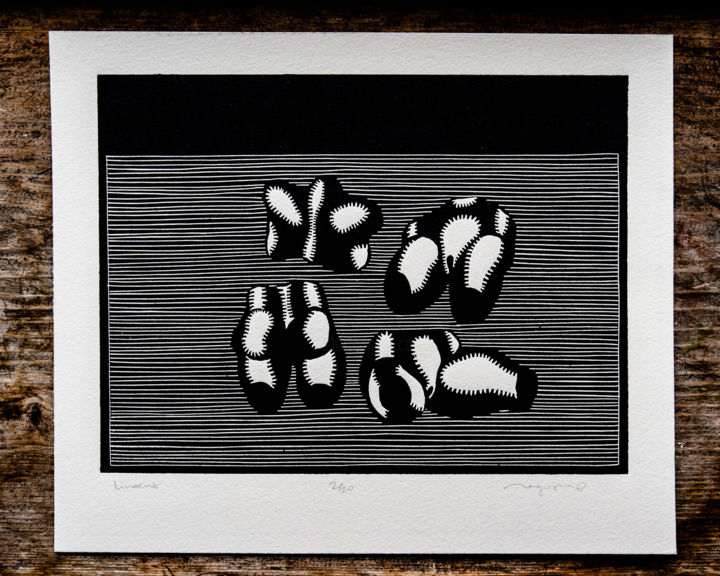 印花与版画,  6.3x7.9 in 