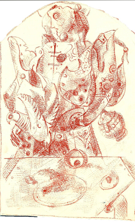 图画,  9.1x5.5 in 