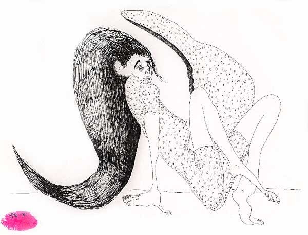 Drawing,  8.3x11.8 in 