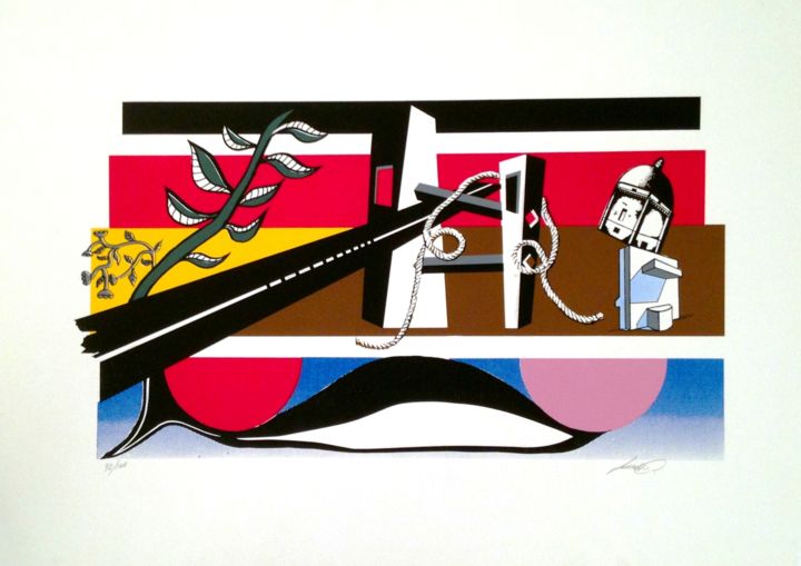 「claud-javazzo-ser-7…」というタイトルの絵画 Claudio Javazzoによって, オリジナルのアートワーク, その他