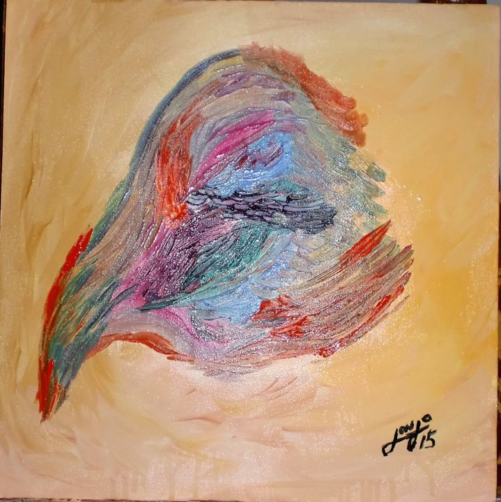 Falcão 绘画, 15.8x15.8 in