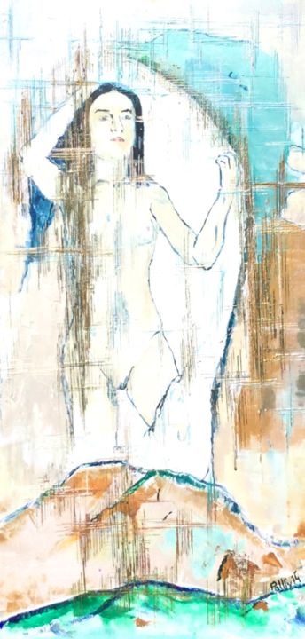 Картина под названием "arikol.jpg" - Pallfy, Подлинное произведение искусства, Акрил