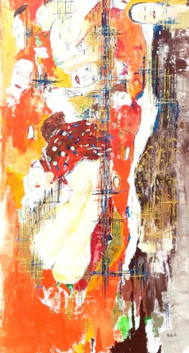 Картина под названием "klisan.jpg" - Pallfy, Подлинное произведение искусства, Акрил