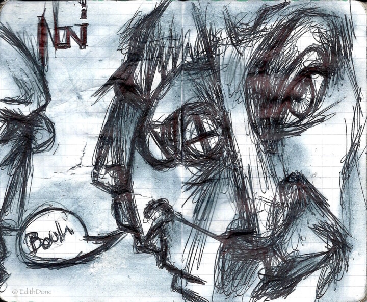 图画,  3.2x4.7 in 