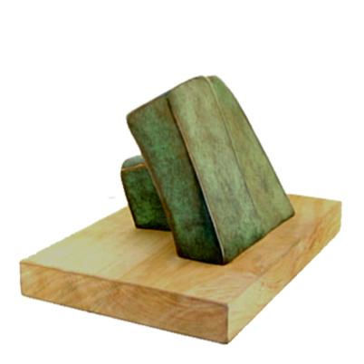 Sculpture intitulée "Le livre" par Gilles De La Buharaye, Œuvre d'art originale, Métaux
