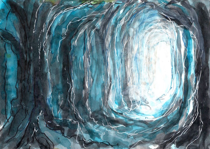Moment de rêve V 图画, 5.5x7.9 in