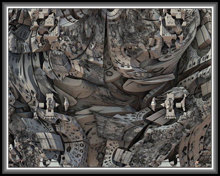 Digital Arts titled "magic-city-01.jpg" by Erik Lauraeus, Original Artwork, 2D Digital Work