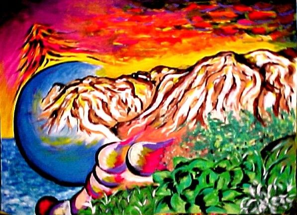 绘画,  23.6x31.5 in 