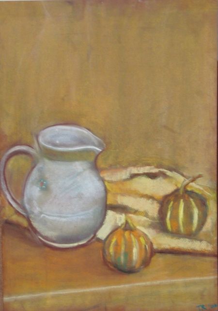 Painting titled "still-life-2.jpg" by Tijana Radovic, Original Artwork, Pastel