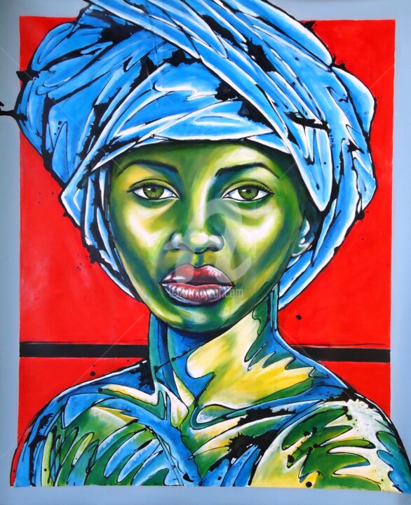 Painting titled "De la Serie: FORMA…" by Jhomar Loaiza, Original Artwork, Acrylic
