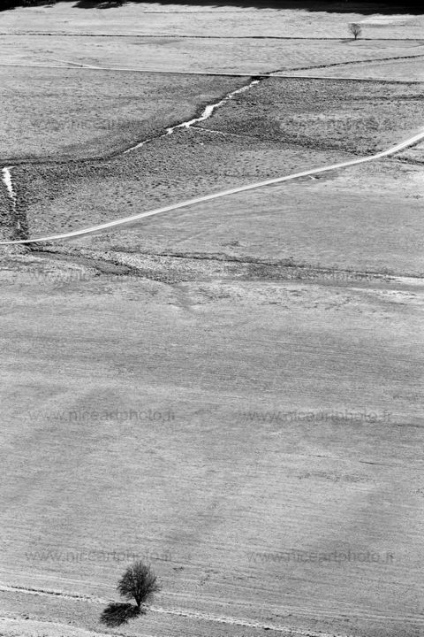 Photographie intitulée "Paysage noir et bla…" par Valery Trillaud, Œuvre d'art originale, Photographie non manipulée