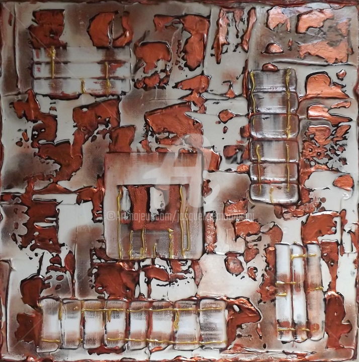 Terre d'Afrique 2 绘画, 11.8x11.8 in