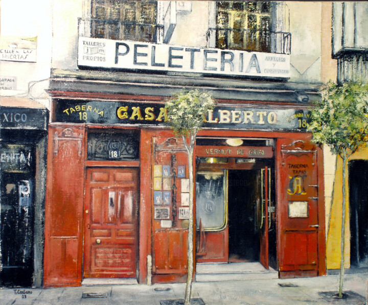 Casa Alberto Madrid 绘画, 15x18.1 in