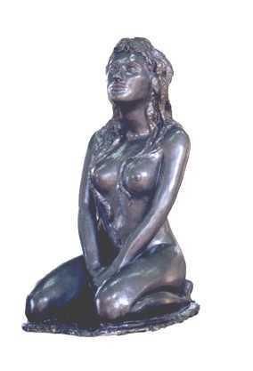 Sculpture titled "Jacy" by Jeronymo Ulpiano Natividade Si Ulpiano, Original Artwork, Ceramics