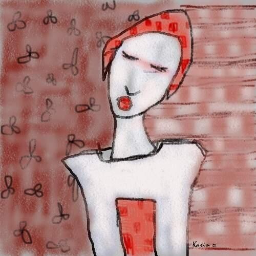 Arts numériques intitulée "Assouvie" par Karin Germanier, Œuvre d'art originale