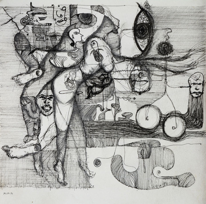 Drawing titled "Inbetween:death and…" by Insurgenttouch, Original Artwork, Other