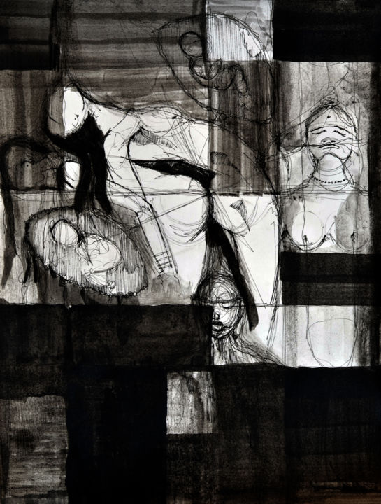 Drawing titled "Vantages" by Insurgenttouch, Original Artwork, Other