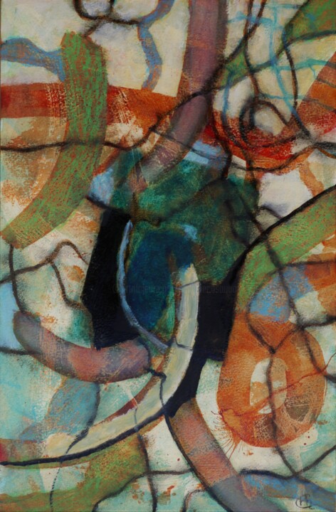 Peinture intitulée "Jason" par Philippe Casaubon, Œuvre d'art originale, Huile