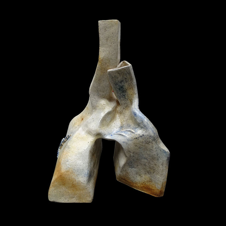 Sculpture titled "Methaphor" by Judith Ruiz, Original Artwork, Clay