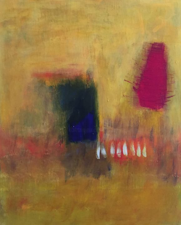 Peinture intitulée "Cérémonie 4, Acryli…" par Briga, Œuvre d'art originale, Acrylique