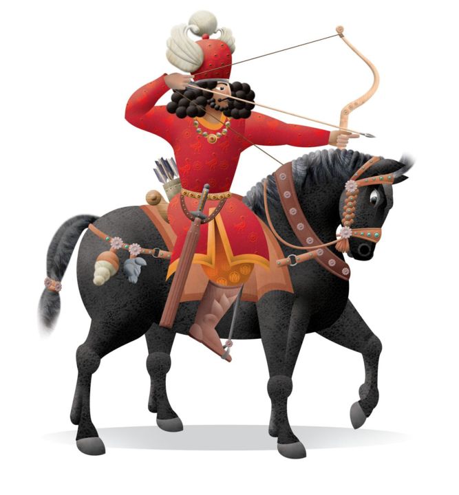 Digital Arts titled "Ancient persian army" by Hamidreza Beidaghi, Original Artwork, 2D Digital Work